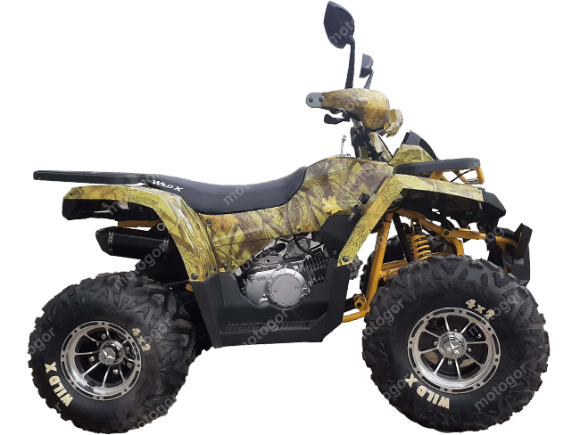 Квадроцикл детский Motoland Wild 125 X PRO камуфляж (машинокомплект)