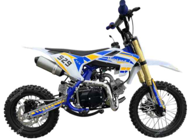 Питбайк Motoland TCX 125 14/12 синий
